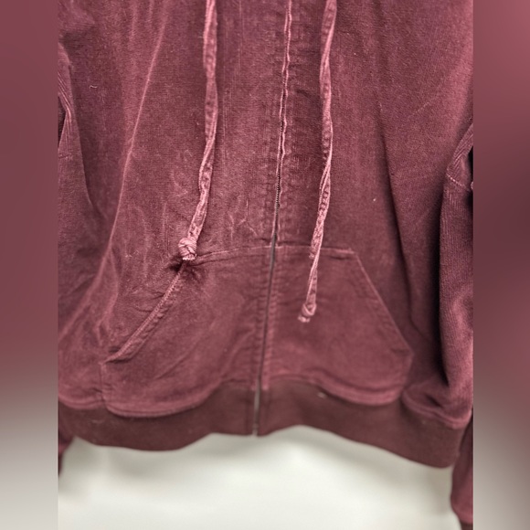 Global Mind purple cord heavy weight baller style jacket size XL - Picture 9 of 10